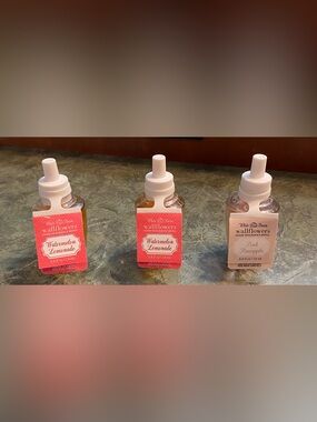Lot of 3 White Barn Wallflowers Home Fragrance Refills